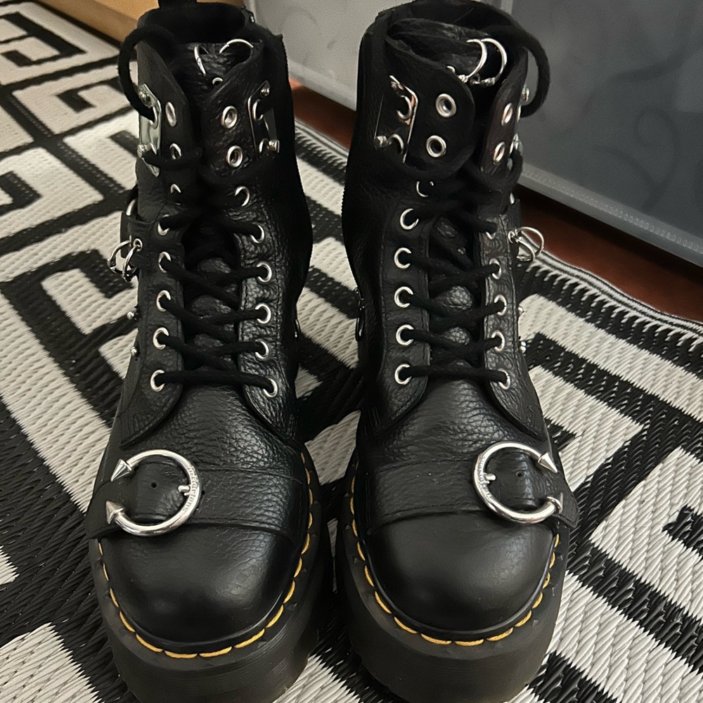 Dr. Martens HDW with piercings